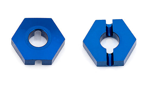 Associated 92063 B64 Front Wheel Hexes, 12mm, Aluminum