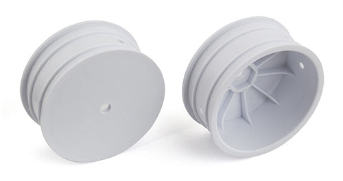 Associated 92095 4WD Front Wheels, 2.2 in, 12 mm Hex, white