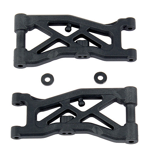Associated 92129 *DISC* Front Suspension Arms, hard