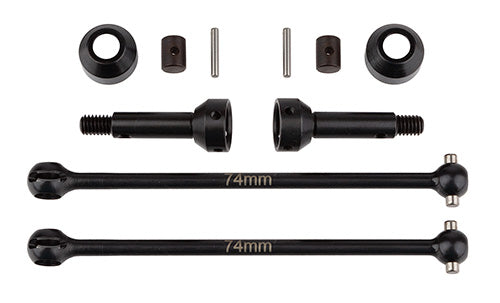 Associated 92190 RC10B74 Front CVA Set (2)