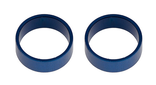 Associated 92204 RC10B74 Rear CVA Cup (Blue) (2)