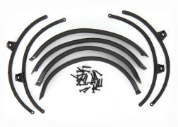 Traxxas 9227 Fender flares, front & rear (2 each)/ flare mounts (4)/ 2x8 CS (24) (fits #9211 body)
