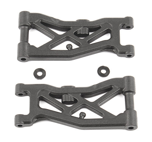 Associated 92297 RC10B74 Factory Team Carbon Front Suspension Arms