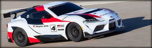 Traxxas 93164-4-WHT 1/10 4-Tec 3.0 Toyota Supra BL-2s