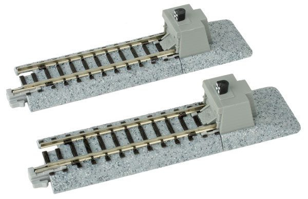 KATO 20046 Straight Roadbed Bumper Track Section - Unitrack -- A Style - 2-7/16" 62mm N Scale