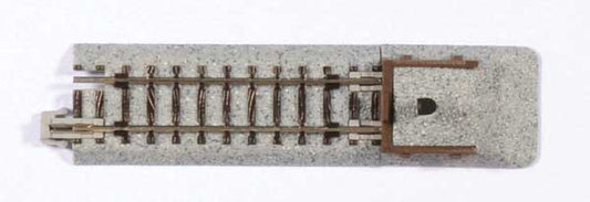 KATO 20047 Straight Roadbed Bumper Track Section - Unitrack -- B Style - 2-7/16" 62mm N Scale