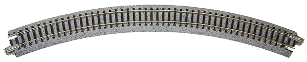 KATO 20120 Curved Roadbed Track Section - Unitrack -- 45-Degree, 12-3/8" 315mm Radius N Scale