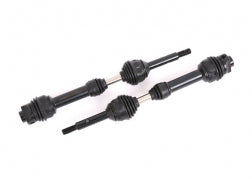 Traxxas 9450R Driveshafts, rear, steel-spline constant-velocity (complete assembly) (2)