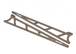 Traxxas 9462 Gray Aluminum Wheelie Bar Side Plates (2)