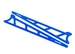 Traxxas 9462X Blue Aluminum Wheelie Bar Side Plates (2)