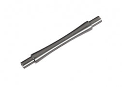 Traxxas 9463 Axle, wheelie bar, 6061-T6 aluminum (gray-anodized) (1)/ 3x12 BCS (with threadlock) (2)