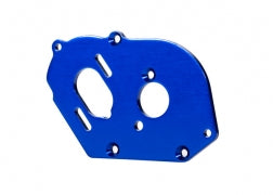 Traxxas 9490 Plate, motor, 6061-T6 aluminum (blue-anodized) (3.2mm thick)