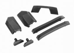 Traxxas 9510 Body reinforcement set, black/ skid pads ( roof)