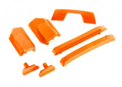 Traxxas 9510T Body reinforcement set, orange/ skid pads (roof)
