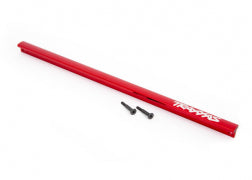 Traxxas 9523R Chassis brace (T-Bar), 6061-T6 aluminum (red-anodized)/ 3x16 SS (2)