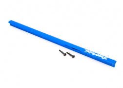 Traxxas 9523X Chassis brace (T-Bar), 6061-T6 aluminum (blue-anodized)/ 3x16 SS (2)
