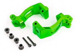 Traxxas 9532G Caster blocks (c-hubs), 6061-T6 aluminum (green-anodized)