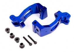 Traxxas 9532X Caster blocks (c-hubs), 6061-T6 aluminum (blue-anodized)