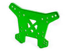 Traxxas 9538G Shock tower, rear, 6061-T6 aluminum (green-anodized)