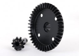 Traxxas 9579R Ring gear, differential/ pinion gear, differential (machined) (front or rear)