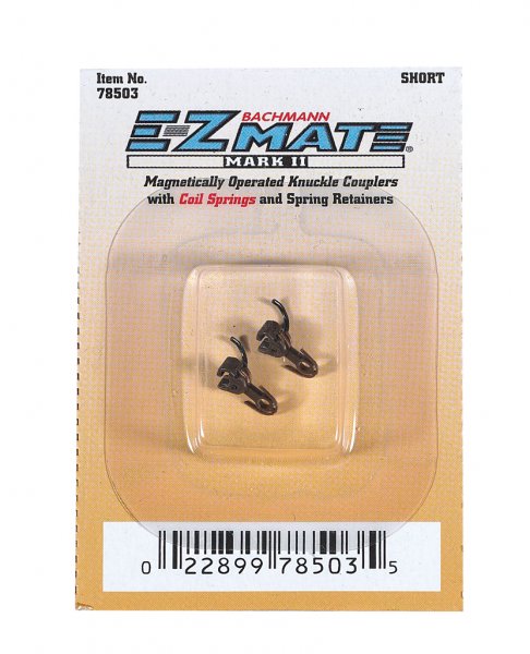 Bachmann 78503 N EZ Mate Mark II Center Knuckle Coupler, Short