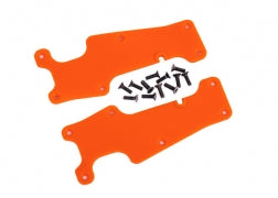 Traxxas 9633T Suspension arm covers, orange, front