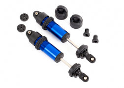 Traxxas 9660 Shocks, GT-Maxx®, aluminum (blue-anodized) (fully assembled)