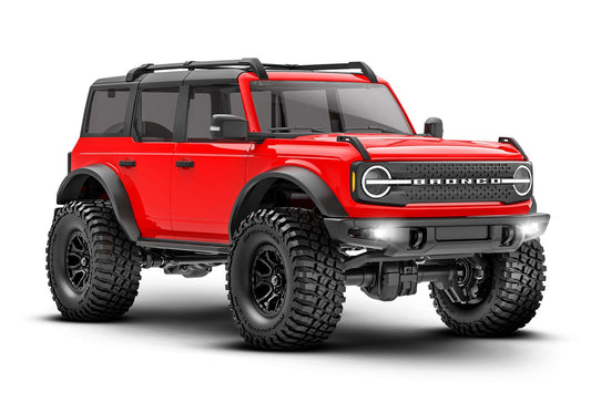 Traxxas 97074-1-RED TRX-4M 1/18 Electric Rock Crawler w/ Ford Bronco Body (Red) w/TQ 2.4GHz Radio