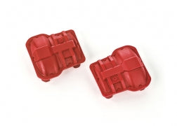 Traxxas 9738-RED Axle cover, front or rear (red)