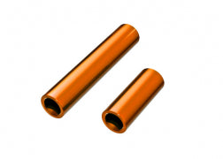 Traxxas 9752-ORNG Driveshafts, center, female, 6061-T6 aluminum ( orange-anodized) (front & rear)