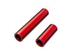 Traxxas 9752-RED Driveshafts, center, female, 6061-T6 aluminum (red-anodized) (front & rear)