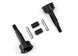 Traxxas 9753 Stub axle, front (2)/ cross pins (2)/ drive pins (4)