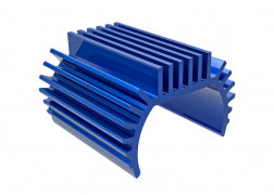 Traxxas 9793-BLUE Heat sink, Titan® 87T motor (6061-T6 aluminum, blue-anodized)