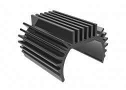 Traxxas 9793-GRAY Heat sink, Titan® 87T motor (6061-T6 aluminum, dark titanium-anodized)