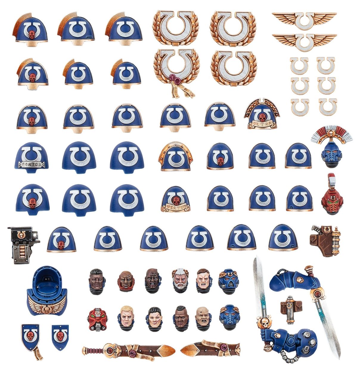 Citadel 55-72 Warhammer 40K: Ultramarines: Upgrades and Transfers
