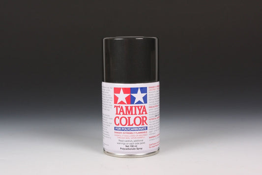 Tamiya 86023 PS-23 Gun Metal Lexan Spray Paint (100ml)