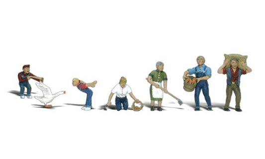 Woodland Scenics A1857 1857 Farm People - HO Scale