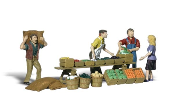 Woodland Scenics A2170 Farmers Market - N scale