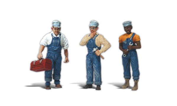 Woodland Scenics A2549 Three Train Mechanics - G scale