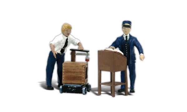 Woodland Scenics 2555 Dedicated Depot Workers - G Scale