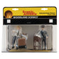 Woodland Scenics 2555 Dedicated Depot Workers - G Scale
