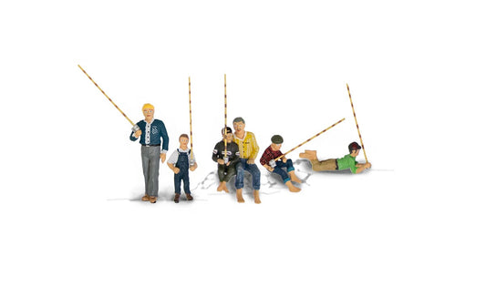 Woodland Scenics A2751 2751 Gone Fishing - O Scale