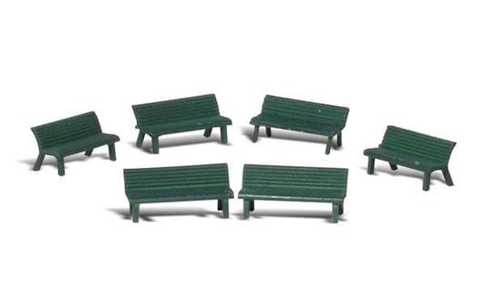 Woodland Scenics A2758 2758 Park Benches - O Scale