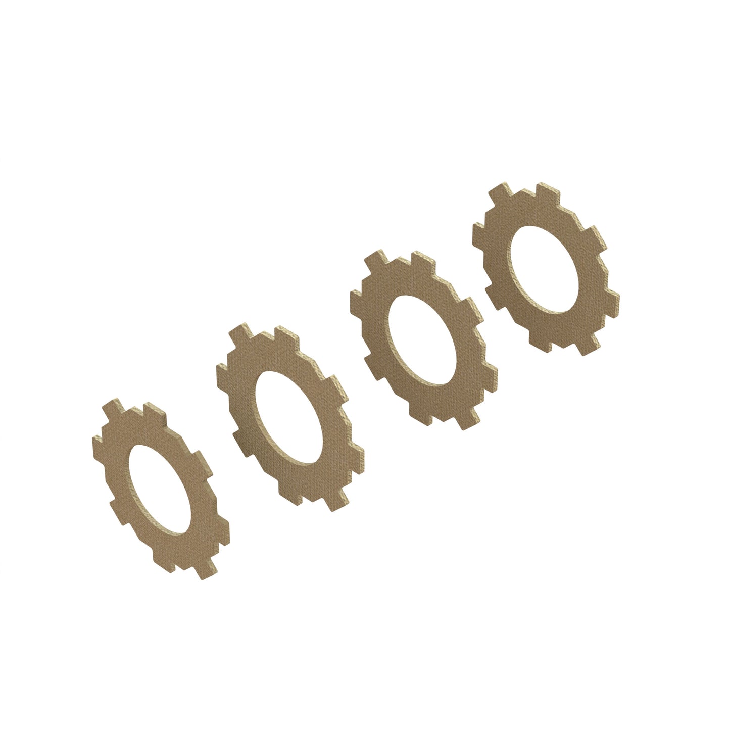 ARRMA 310908 4S BLX Slipper Pads (4)