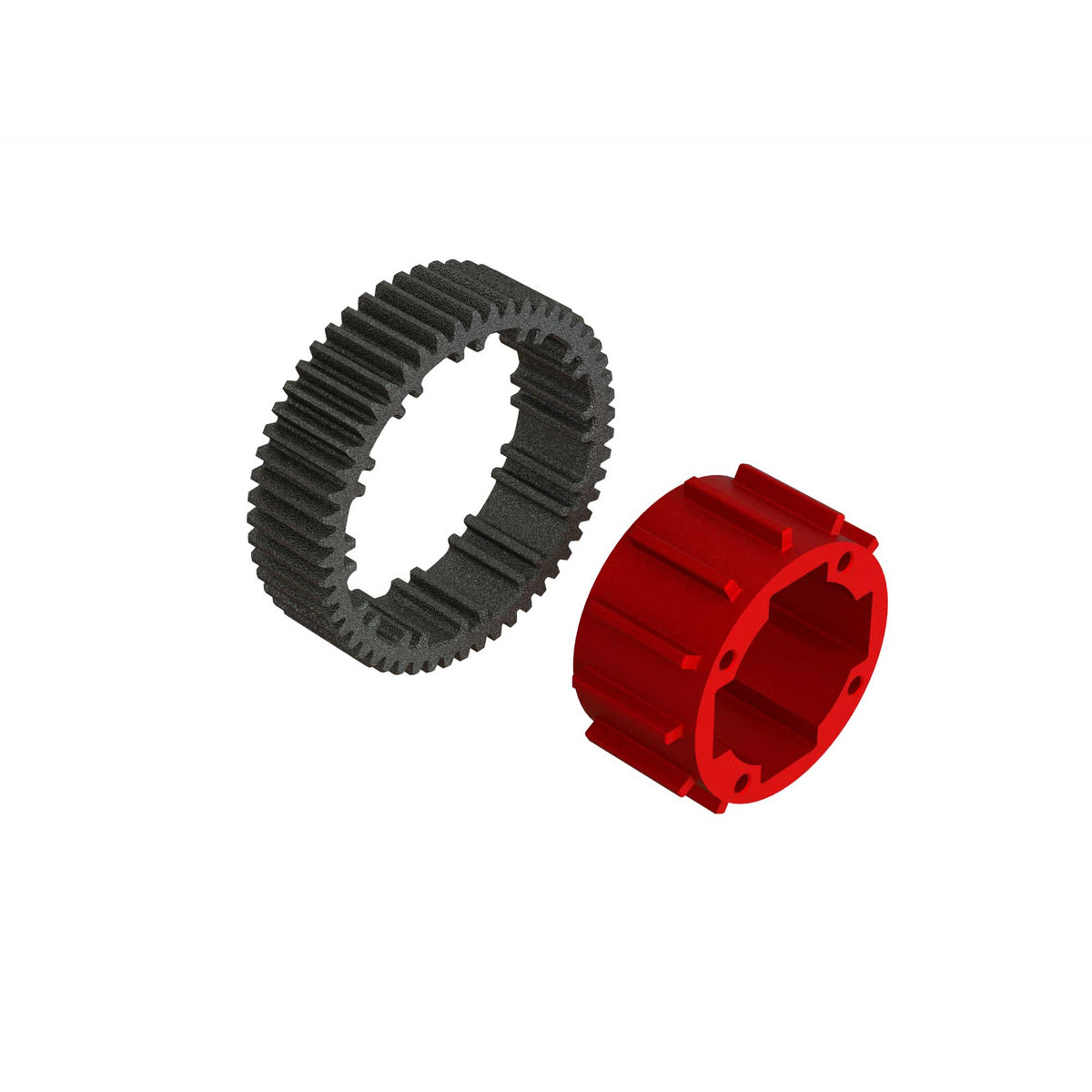 ARRMA 310919 8S BLX Aluminum Center Differential Case Set