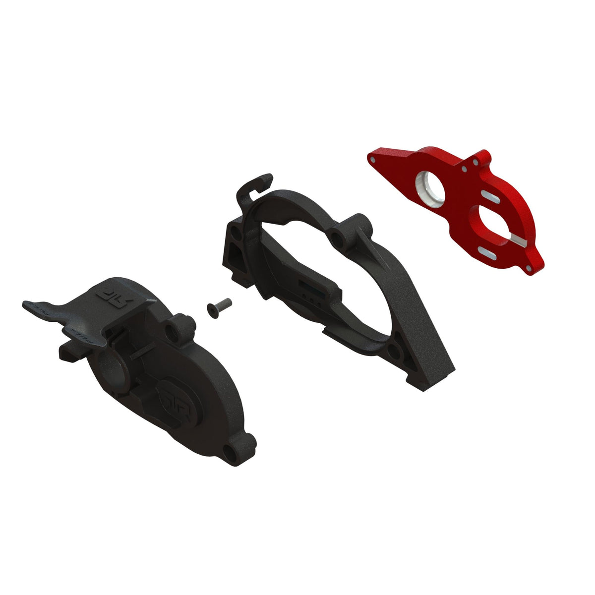 ARRMA 311106 Mega/3S BLX Aluminum Motor Mount Set