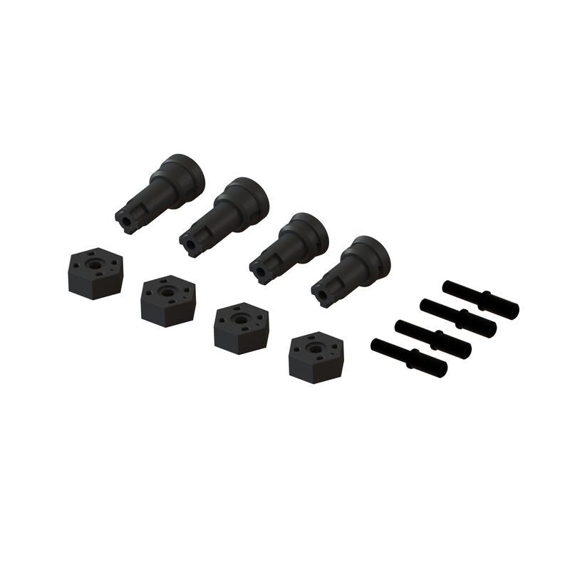 ARRMA 311229 Wheel Axle and Hub Set B - GROM