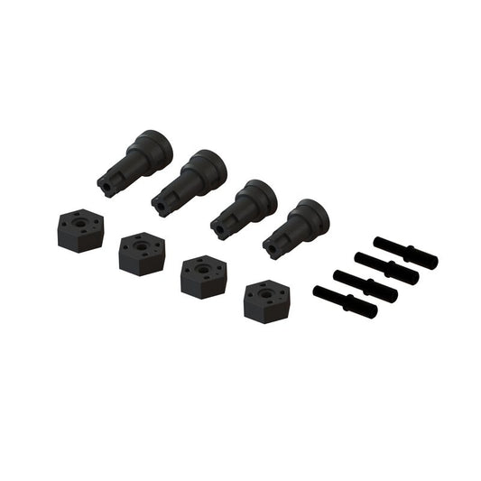 ARRMA 311229 Wheel Axle and Hub Set B - GROM