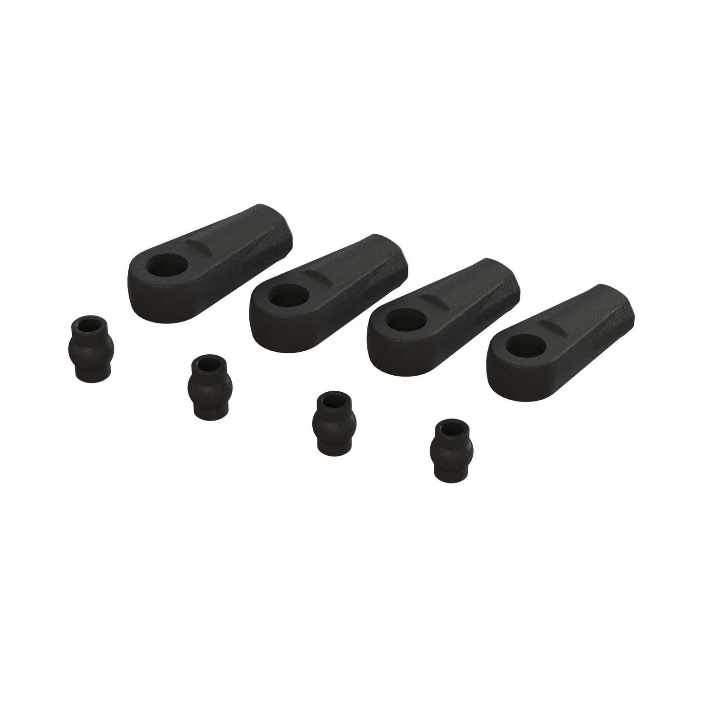 ARRMA 320501 6S BLX Center Brace Ball Cups & Balls (4)