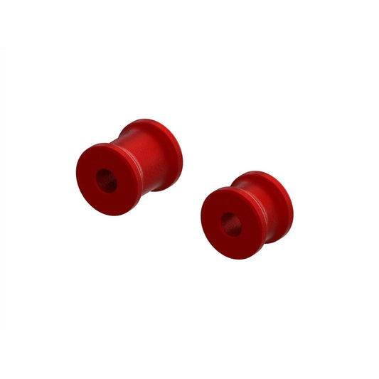 ARRMA 320569 Kraton EXB Aluminum Chassis Brace Spacer Set (Red)